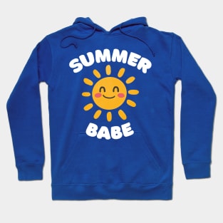 Summer Babe - Cute Sunshine Design Hoodie